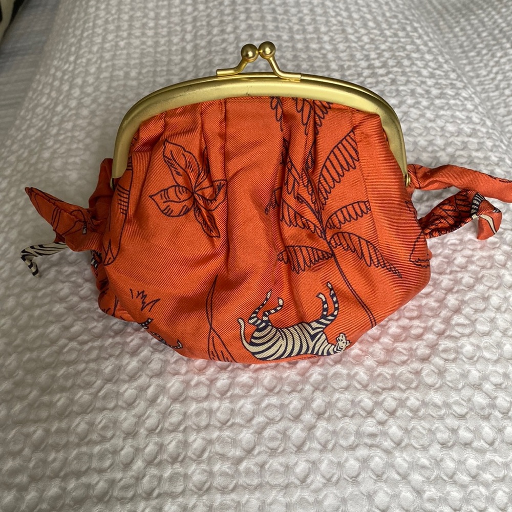 Anthropologie Pilcro and the Letterpress Zebra Coin Purse